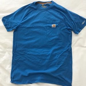 Carhartt Force Delmont T-Shirt, M, Blue